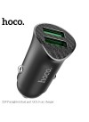 Hoco Z39 QC3.0 Dual Port Car Charger 18W