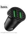 Hoco Z39 QC3.0 Dual Port Car Charger 18W