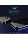 Hoda【iPhone 14 / 15 Series】Sapphire 2.5 D Glass Clear Screen Glass Protector (6.1"/6.7) with Helper
