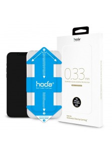 Hoda【iPhone 13 / 14 Series】AGbC 0.33mm Full Clear Glass Screen Protector Authorized from CORNING (5.4"/6.1"/6.7) with Helper