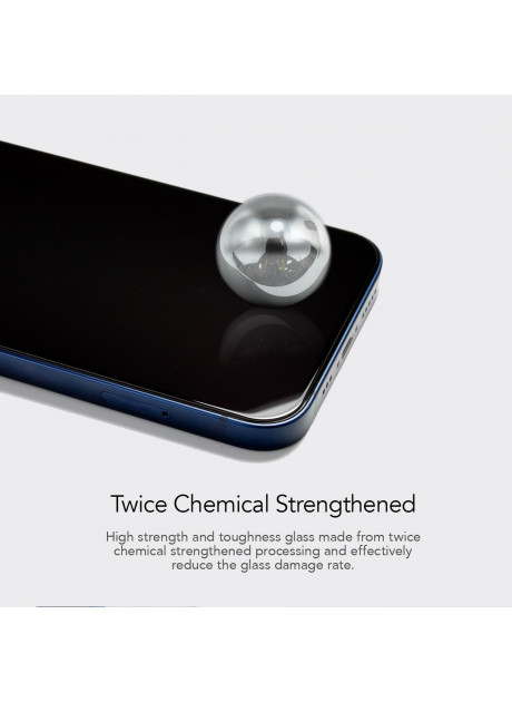 Hoda【iPhone 13 / 14 Series】Anti-Peeper Matte Full Coverage Glass Screen Glass Screen Protector (5.4"/6.1"/6.7) with Helper