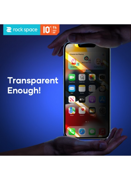 Rockspace【Privacy HD Iphone 13 / 14 Series】Tempered Glass Protector