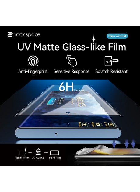 Rockspace【UV Cured Matte Series】Hydrogel Film Screen Protector