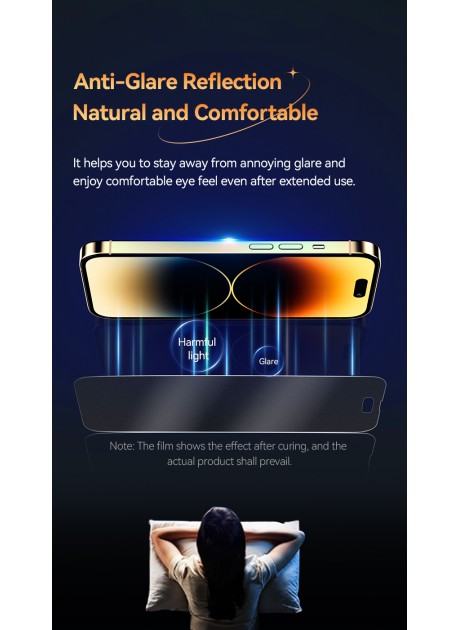 Rockspace【UV Cured Matte Series】Hydrogel Film Screen Protector