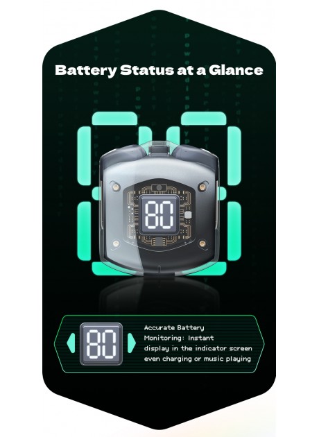 ROCK Air Bubble TWS Bluetooth Earphones