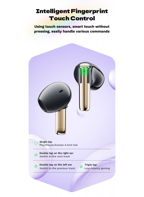 ROCK Air Bubble TWS Bluetooth Earphones