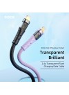 ROCK Z21 Transparent Lightning Cable USB A