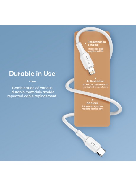 ROCK Z18 PD 20W Type-C To Lightning Apple Cable