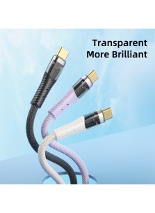 ROCK Z21 Transparent Lightning Cable 1.2M