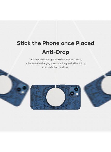 ROCK Moca Magnet Protection Case with Stand For Iphone 13