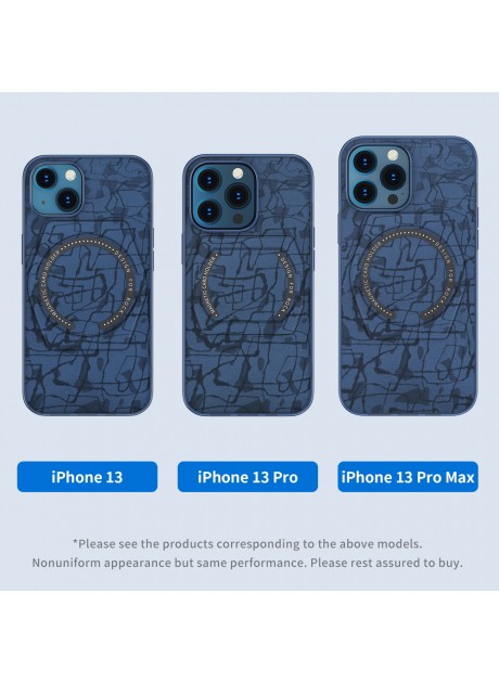 ROCK Moca Magnet Protection Case with Stand For Iphone 13