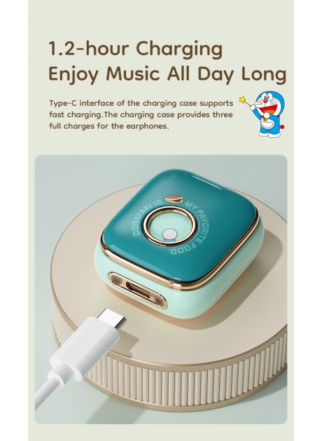 Doraemon Retro Style Bluetooth Earpiece