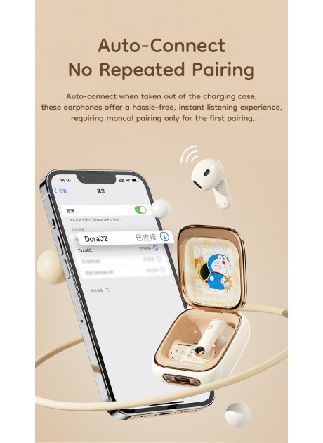 Doraemon Retro Style Bluetooth Earpiece