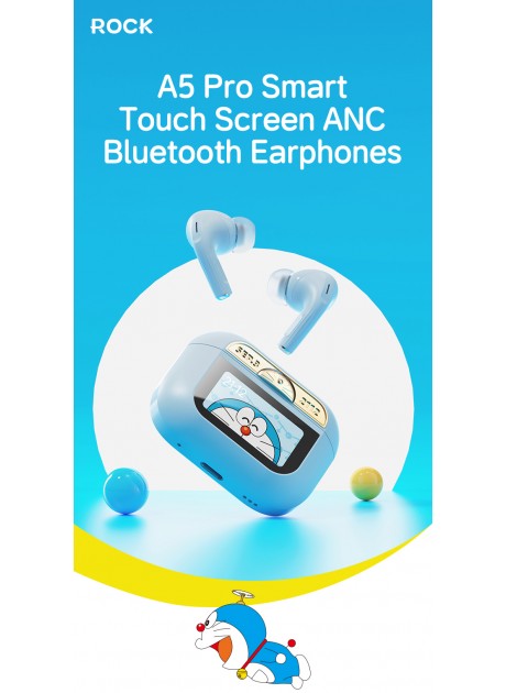 Doraemon A5 Pro Inbuilt Display Bluetooth Earpiece
