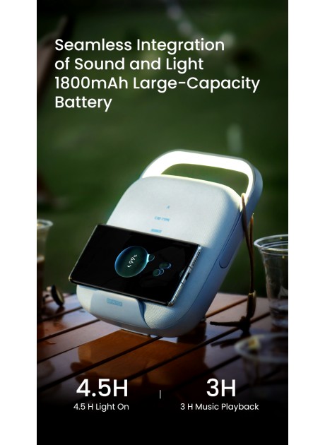 Doraemon Starlight Wireless Charging Desk Lamp Speaker