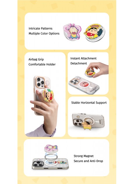 Crayon Shinchan Boogie Rotating Bracket Phone Holder