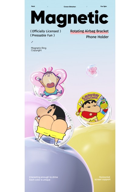 Crayon Shinchan Boogie Rotating Bracket Phone Holder