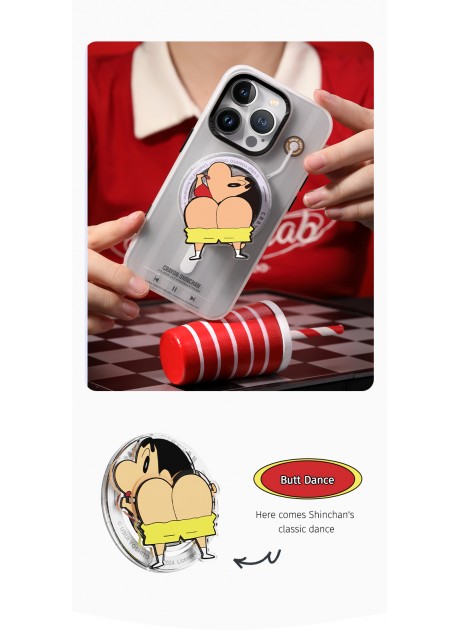 Crayon Shinchan Boogie Rotating Bracket Phone Holder