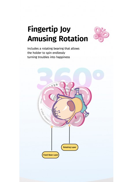 Crayon Shinchan Boogie Rotating Bracket Phone Holder