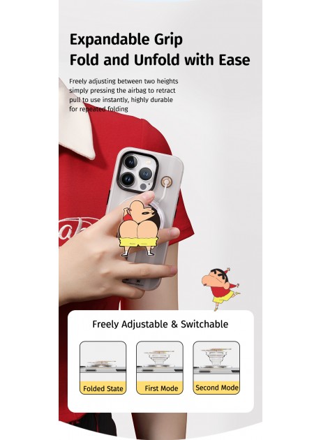 Crayon Shinchan Boogie Rotating Bracket Phone Holder