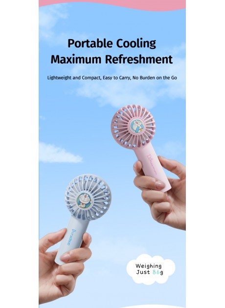 Doraemon Air Bubble Mini Handheld Fan