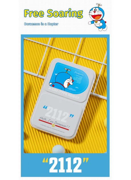 Doraemon Magnetic Wireless Charging Power Bank 5000mAh