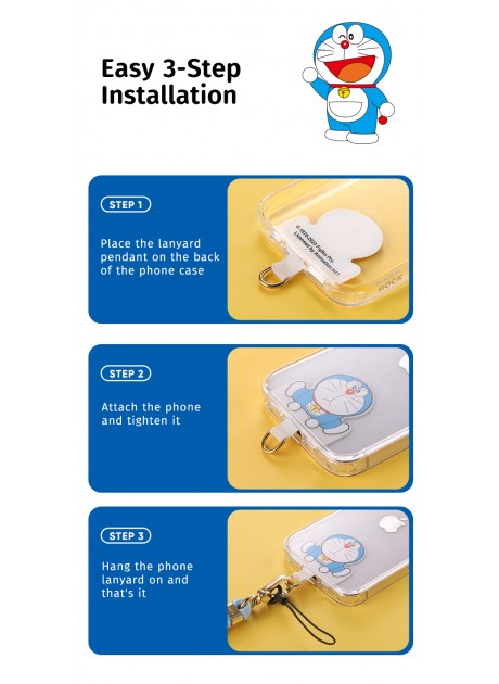 Doraemon Phone Strap / Wrist Lanyard
