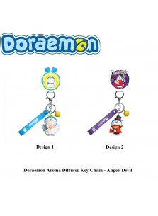 Doraemon Aroma Diffuser Key Chain - Angel/ Devil