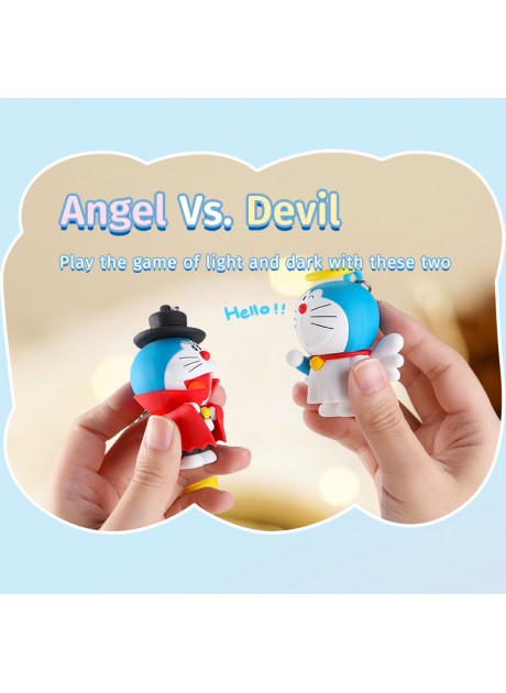 Doraemon Aroma Diffuser Key Chain - Angel/ Devil