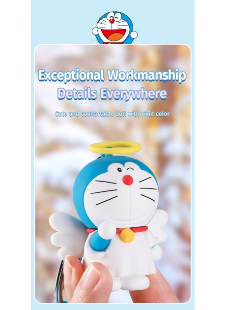 Doraemon Aroma Diffuser Key Chain - Angel/ Devil
