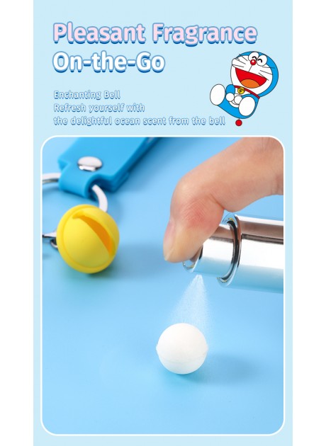 Doraemon Aroma Diffuser Key Chain - Angel/ Devil