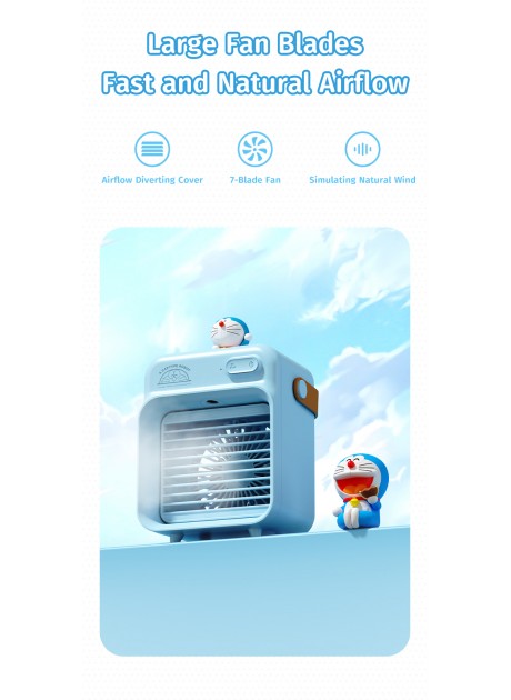 Doraemon Desktop Cooling Fan F20