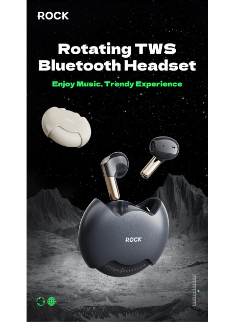 ROCK Rotating TWS Bluetooth Earphone
