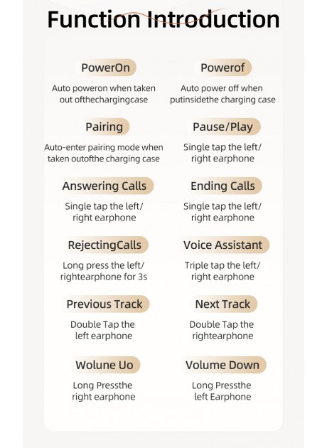 ROCK EB900 TWS Bluetooth Earphones