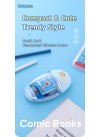 Doraemon Comic Book Transparent Wireless Mouse