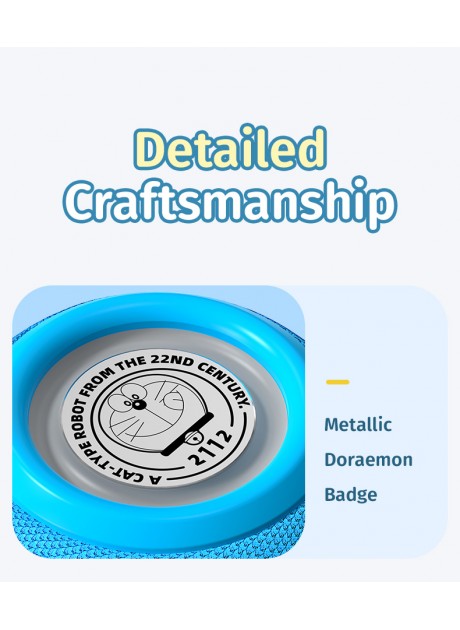 Doraemon Fabric Art Portable Bluetooth Speaker