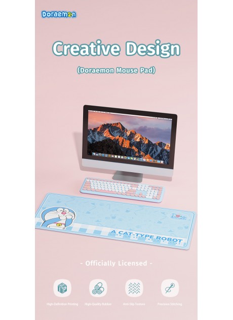 Doraemon Sweetheart Mouse Pad