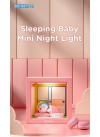Doraemon Mini Frame Night Light Blue / Pink