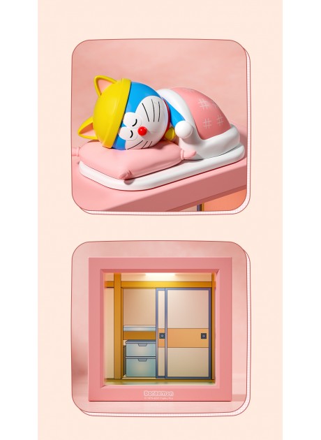 Doraemon Mini Frame Night Light Blue / Pink