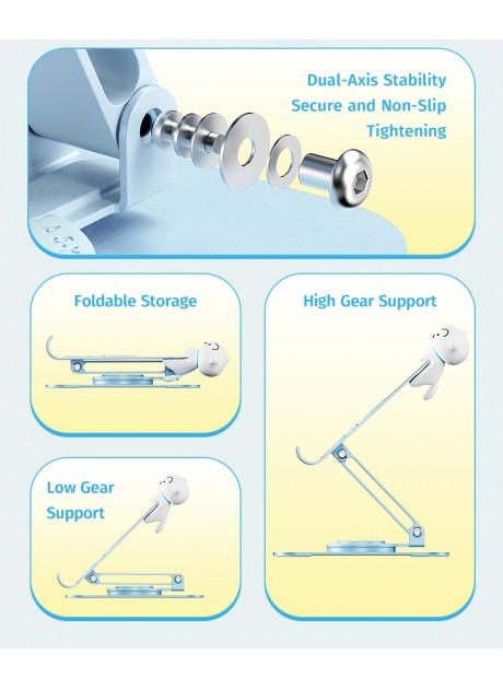 Crayon Shinchan Metal Rotatable Desktop Mobile Phone Holder