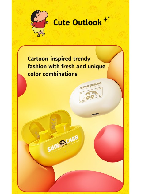 Crayon Shinchan Bean-shaped TWS Bluetooth Earphones
