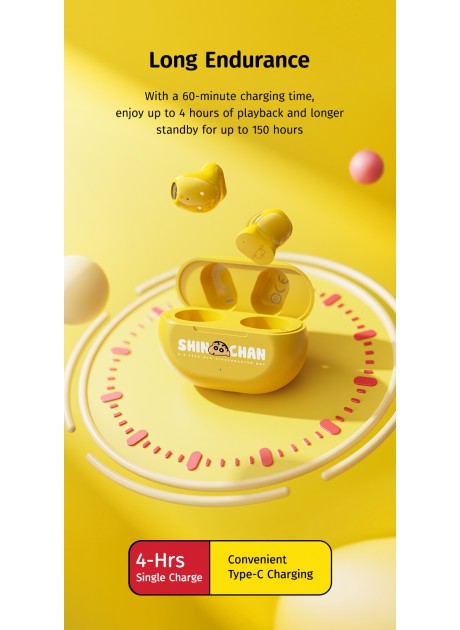 Crayon Shinchan Bean-shaped TWS Bluetooth Earphones