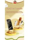 Crayon Shinchan Desktop Foldable Phone Stand with Ornament - Bear