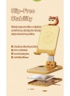 Crayon Shinchan Desktop Foldable Phone Stand with Ornament - Bear