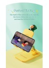 Crayon Shinchan Desktop Foldable Phone Stand with Ornament - Dino