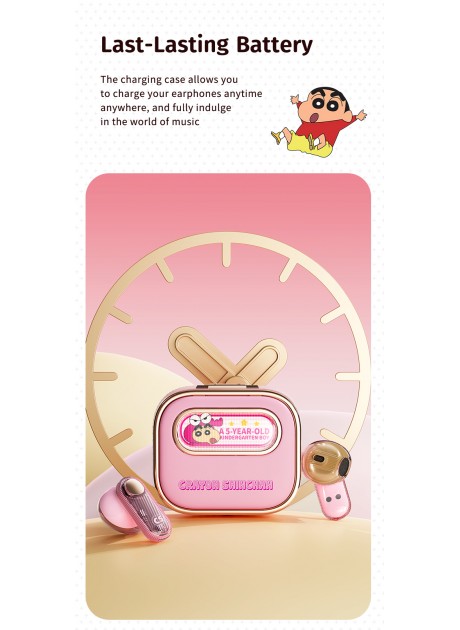 Crayon Shinchan Retro Series TWS Bluetooth Earphones