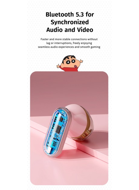 Crayon Shinchan Retro Series TWS Bluetooth Earphones