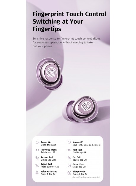 Crayon Shinchan EB800 Noise-Canceling TWS Earphones