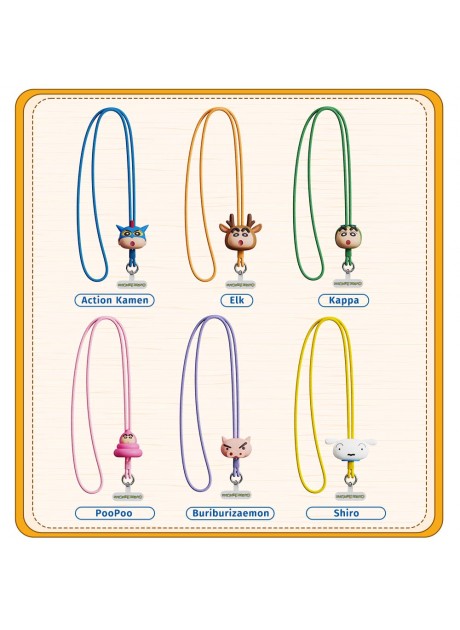 Crayon Shinchan Blind Box Phone Lanyard