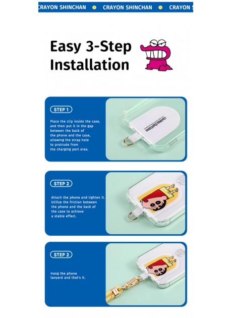 Crayon Shinchan Wrist/Strap Lanyard